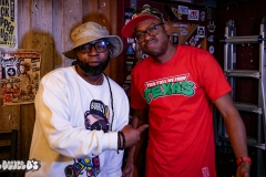 Boothat Vandross and Jahmal Cantero
(Jah Born) at Three Links in Deep Ellum